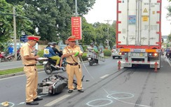 Người đàn ông tử vong sau va chạm với xe đầu kéo ở An Giang