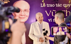 Nhạc sĩ Vũ Thành An trao tác quyền tuyệt phẩm âm nhạc vì mục đích thiện nguyện