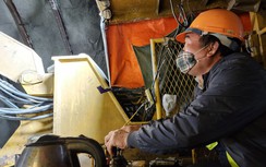 Ngày đầu năm trên công trường cao tốc Quảng Ngãi - Hoài Nhơn