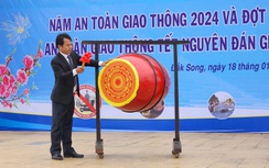 Đắk Nông: Phát động lễ ra quân ATGT năm 2024, bảo vệ tính mạng và tài sản của dân