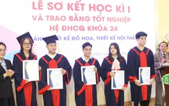 HUBT trao bằng tốt nghiệp cho sinh viên ngành Thiết kế đồ họa và Thiết kế nội thất
