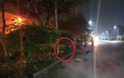Xe máy đổ bên vệ đường, nam thanh niên tử vong trong tư thế mặt úp xuống đất