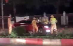 Tài xế điều khiển ô tô tông CSGT để thông chốt ở Nghệ An từng là thượng úy quân đội