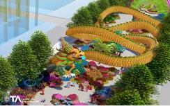 Cây hoàng kim lần đầu xuất hiện ở đường hoa Nguyễn Huệ