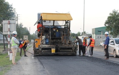 Rốt ráo khắc phục hư hỏng trên QL1 qua Nghệ An, Hà Tĩnh trước tết Nguyên đán