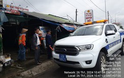 Tháo dỡ hàng trăm lều quán, biển hiệu lấn chiếm hành lang QL1A