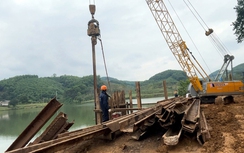 Những mũi khoan đầu tiên trên tuyến cao tốc Tuyên Quang - Hà Giang