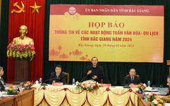Rước bài vị Tam tổ Trúc Lâm từ chùa Vĩnh Nghiêm lên Tây Yên Tử