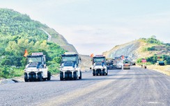 Tranh thủ thời tiết thuận lợi đẩy tiến độ cao tốc Vân Phong - Nha Trang