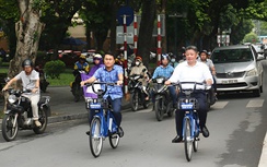 Bố trí 6 điểm thuê xe công cộng trên đường dành riêng xe đạp
