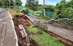 Hơn 200 tỷ đồng khắc phục đường Hồ Chí Minh sụt lún, nứt gãy