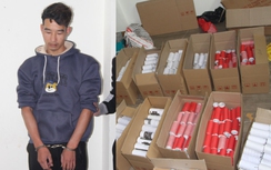 Bắt đối tượng sản xuất pháo, thu giữ hơn 3 tạ pháo cối tự chế