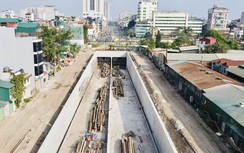 Cận cảnh hầm chui gần 800 tỷ ở Thủ đô sau 1 năm thi công