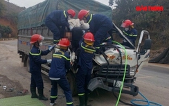 Bản tin TNGT 5/1: Xe tải tông xe đầu kéo đang dừng đỗ, một tài xế tử vong