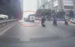 Chuyển cơ quan điều tra vụ ô tô tải chèn ngã xe máy rồi bỏ chạy