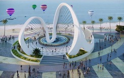 Chiêm ngưỡng phối cảnh quảng trường biển lớn nhất vùng Đông Nam Bộ