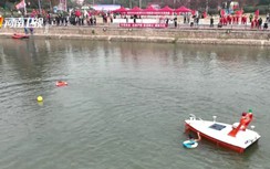 Trung Quốc phát triển robot AI tự động cứu người trên sông