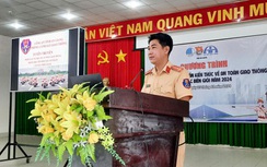 Tuyên truyền, tập huấn kiến thức ATGT tại khu vực biên giới An Giang