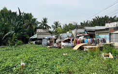 Cảnh nhếch nhác tại dự án 6A Trung Sơn của Tập đoàn Vạn Thịnh Phát