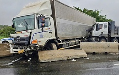 Nhân viên sửa đường bị xe tải tông tử vong trên quốc lộ 1 qua Phú Yên