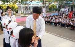 Hàng nghìn học sinh ở TP Thủ Đức được HEAD Sơn Minh tập huấn kiến thức ATGT