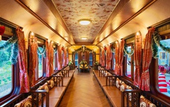 Đường sắt đưa vào khai thác đoàn tàu cổ Đà Lạt mới