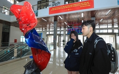 Triển lãm nghệ thuật độc đáo tại ga Hà Nội trong ngày đầu năm mới