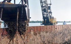 Mỏ cát phục vụ cao tốc ở Đồng Tháp đồng loạt khai thác lại sau Tết