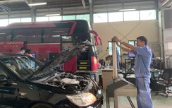 Trung tâm đăng kiểm thông thoáng bất ngờ ngày đầu làm việc sau nghỉ Tết