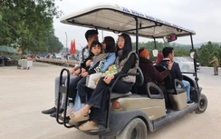 Chấn chỉnh việc xe điện hoạt động trái phép tại khu di tích Côn Sơn - Kiếp Bạc