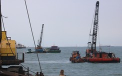 Tăng gấp 3 máy móc thi công luồng hàng hải Cái Mép
