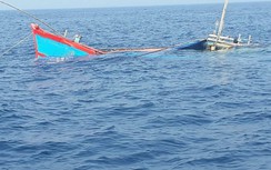 Tàu cá Quảng Nam bị đâm chìm khi đang hành nghề trên biển