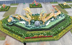 Trầm trồ trước linh vật "song long chầu nguyệt" ở Hòa Bình