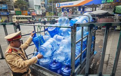 CSGT Hà Nội đồng loạt xử phạt nhiều xe tự chế nghênh ngang trên phố