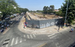 Đường vào nhà ga T3 Tân Sơn Nhất rộng 10m vẫn im lìm khiến người dân sốt ruột