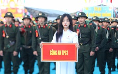 Thanh niên miền Tây hăng hái lên đường nhập ngũ