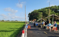 Tạm dừng chợ quê sát QL55 do chưa đảm bảo ATGT