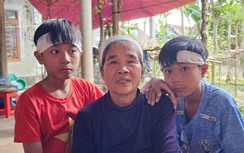 Mẹ bỏ đi, hai đứa trẻ bấu víu ông bà nội già yếu khi bố mất vì TNGT