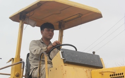 Cận Tết: Công trường cao tốc Bắc - Nam qua Hà Tĩnh vẫn rộn tiếng máy