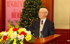 Tổng Bí thư Nguyễn Phú Trọng chúc Tết lãnh đạo, nguyên lãnh đạo Đảng, Nhà nước