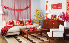 Cách trang trí nhà đẹp dịp Tết