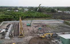 Huy động nhân lực thi công xuyên Tết trên cao tốc Biên Hòa - Vũng Tàu