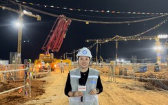 29 Tết "siêu" sân bay Long Thành máy móc, nhân lực vẫn nhộn nhịp thi công