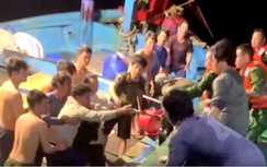 Cứu hơn 100 người trên biển trong tháng đầu năm 2024