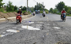 Bố trí 16,7 tỷ đồng sửa chữa hư hỏng trên quốc lộ 61B qua Sóc Trăng
