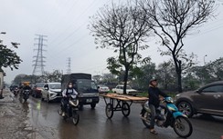 Hiện trạng tuyến đường gần 3.400 tỷ đồng tại Hà Nội sắp tái khởi động