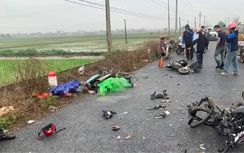 Tai nạn liên hoàn 2 xe máy và 1 xe đạp điện làm 5 người thương vong