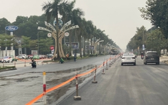 Ngày đêm bù tiến độ ở dự án nâng cấp đại lộ 560 tỷ