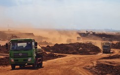 Bộ GTVT yêu cầu ACV khẩn trương khắc phục ô nhiễm bụi đỏ ở sân bay Long Thành