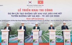 Bộ trưởng GTVT phát lệnh thi công dự án cải tạo đường sắt đèo Khe Nét